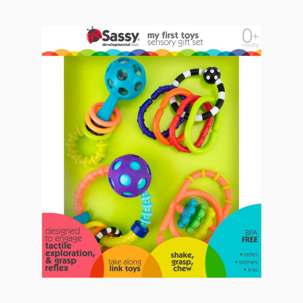 Sassy My First Toys Sensory Toy Set.
