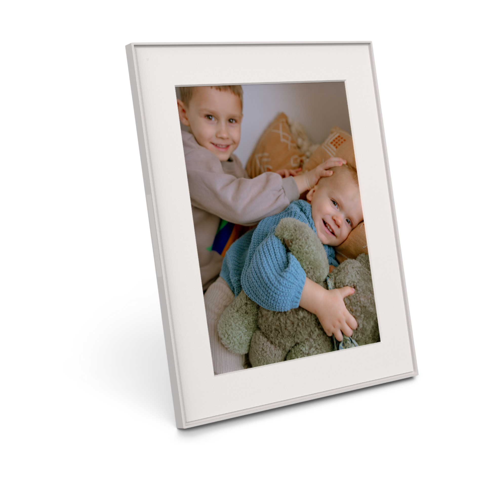 Aura Frames Walden Mat 15.1" WiFi Digital Picture Frame - Clay.