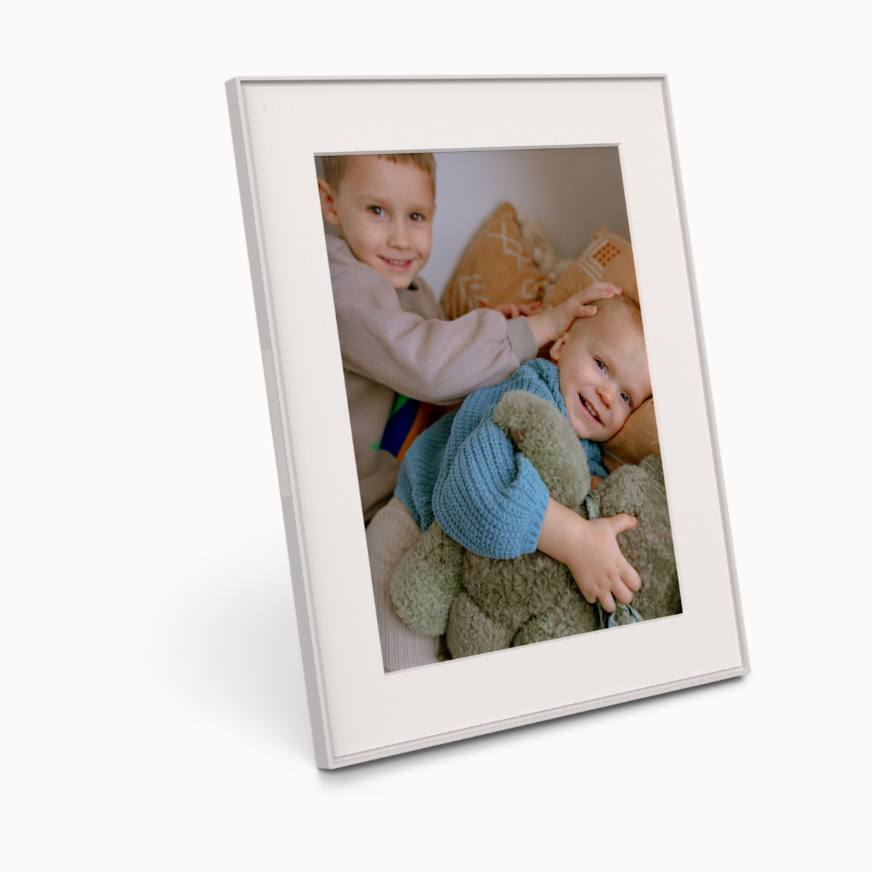Aura Frames Walden Mat 15.1" WiFi Digital Picture Frame - Clay.