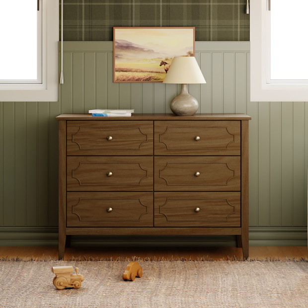 daVinci Chloe Regency 6-Drawer Dresser.