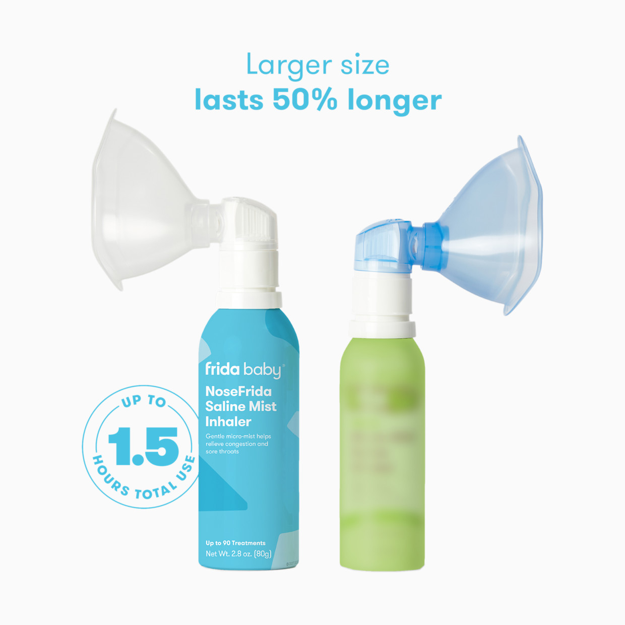 Frida Baby Saline Mist Inhaler - White.