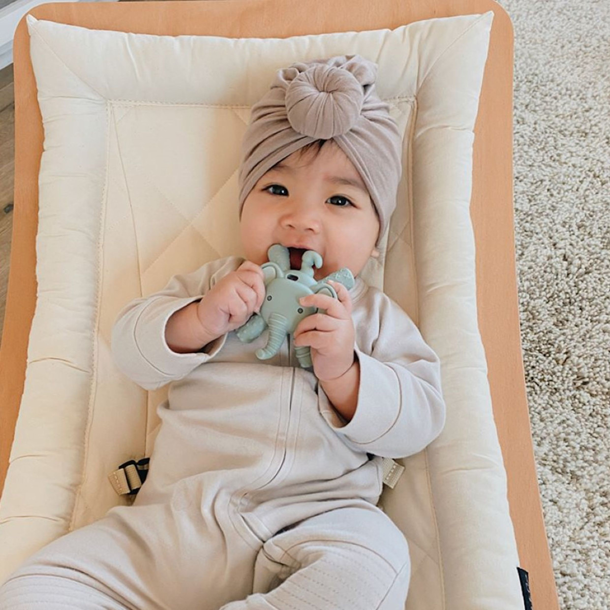 Itzy Ritzy Silicone Molar Teether - Elephant.