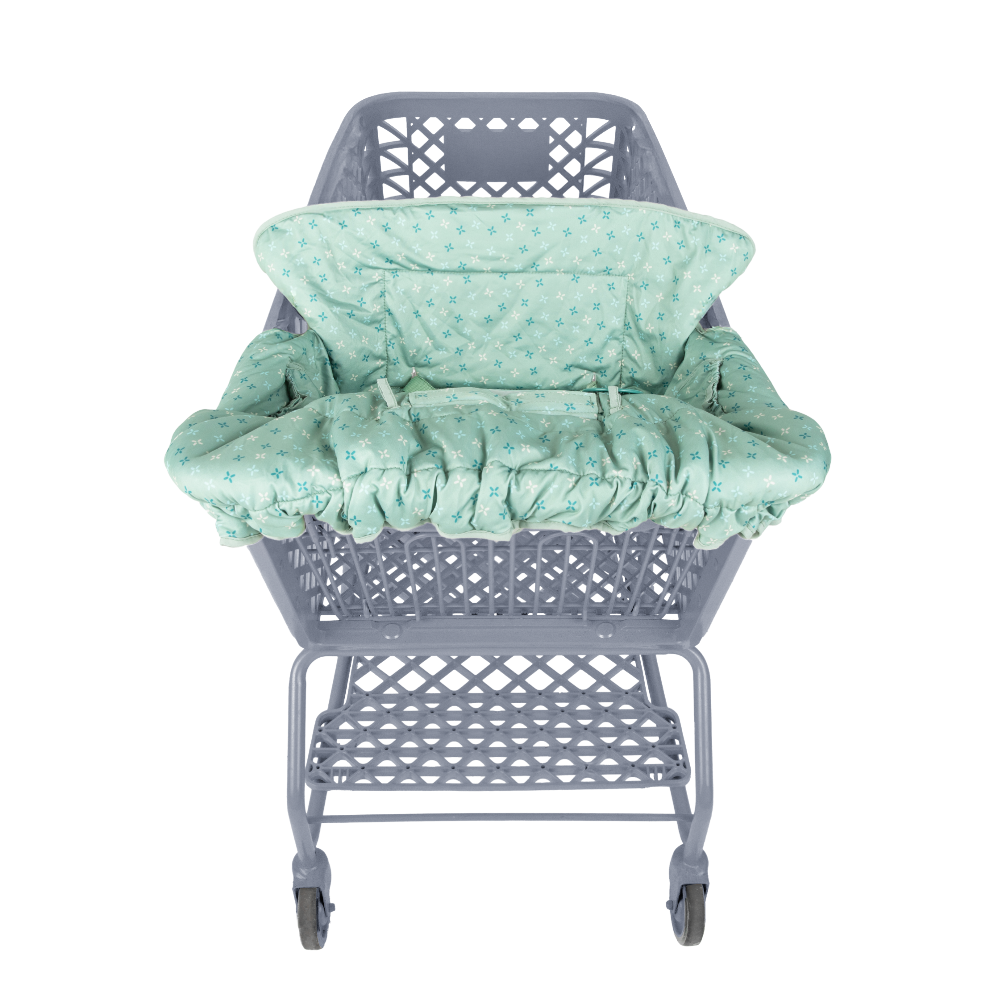 Sprucely Antibacterial Compact Shopping Cart Cover.