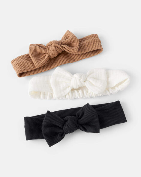 Carter's 3-Pack Bow Headwraps.