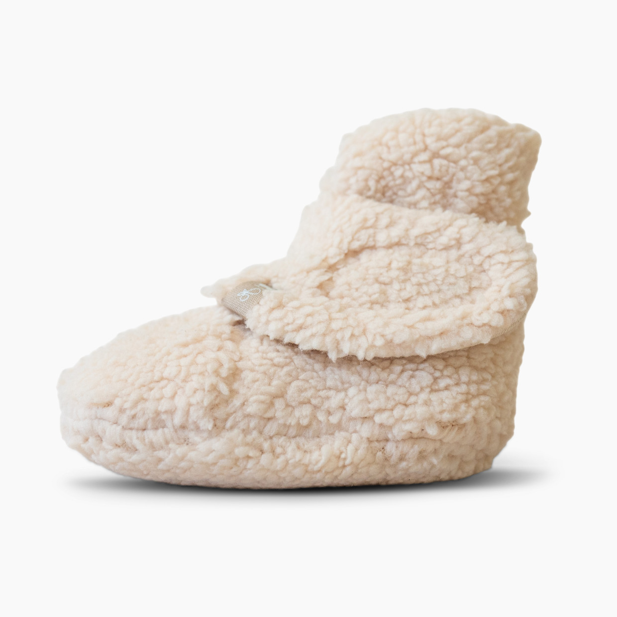 Goumi Kids x Babylist Fleece Baby Boots - Oat, 3-6 M.