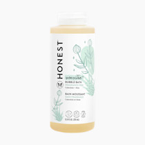 The Honest Company Foaming Bubble Bath | Gentle for Baby | Naturally Derived, Tear-free, Hypoallergenic | Fragrance Free Sensitive, 12 fl oz