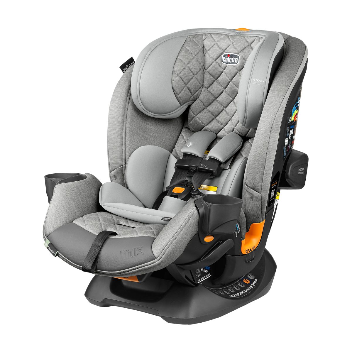 OneFit Max ClearTex All-in-One Convertible Car Seat.