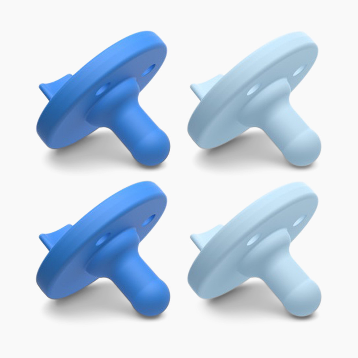 Philips Avent Soothie, 3-18 months (4 pack) - Sky Blue/Light Blue, 4.