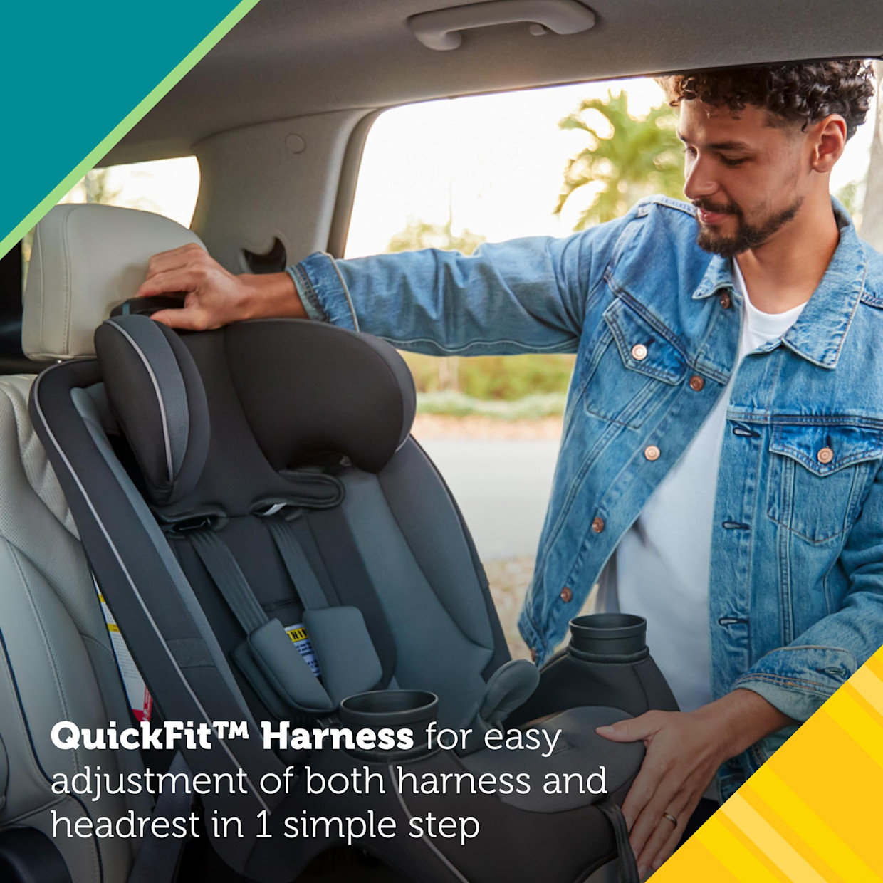 Safety 1st Grow and Go All-in-One Convertible Car Seat - Green Gables.