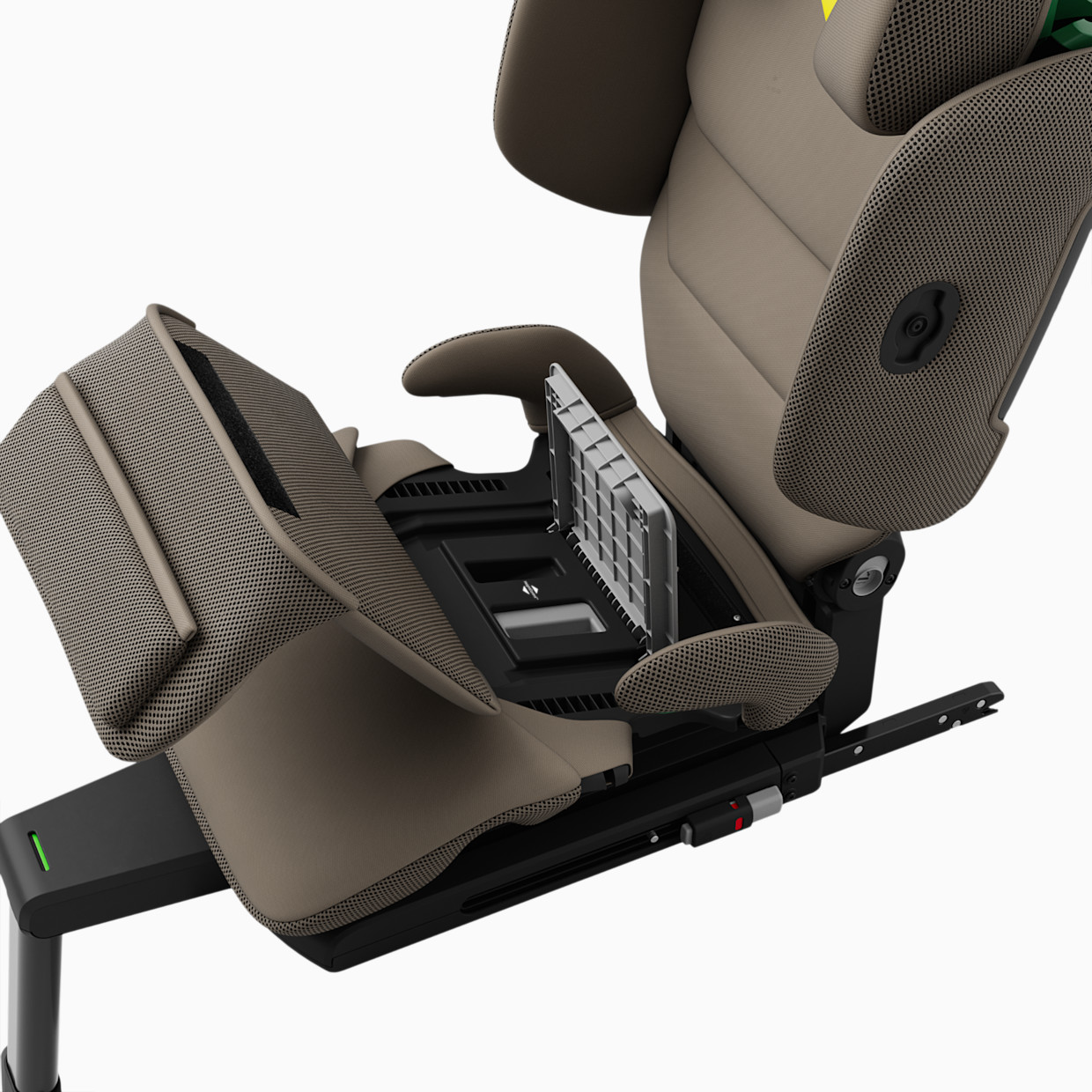 AXKID UP Booster Seat - Driftwood Beige.