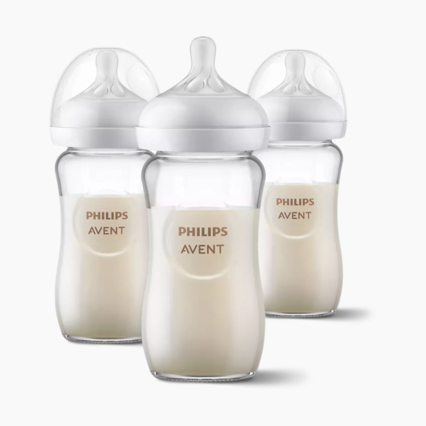 Hoorzitting Zo veel roze Philips Avent Avent Glass Natural Baby Bottle | Babylist Shop