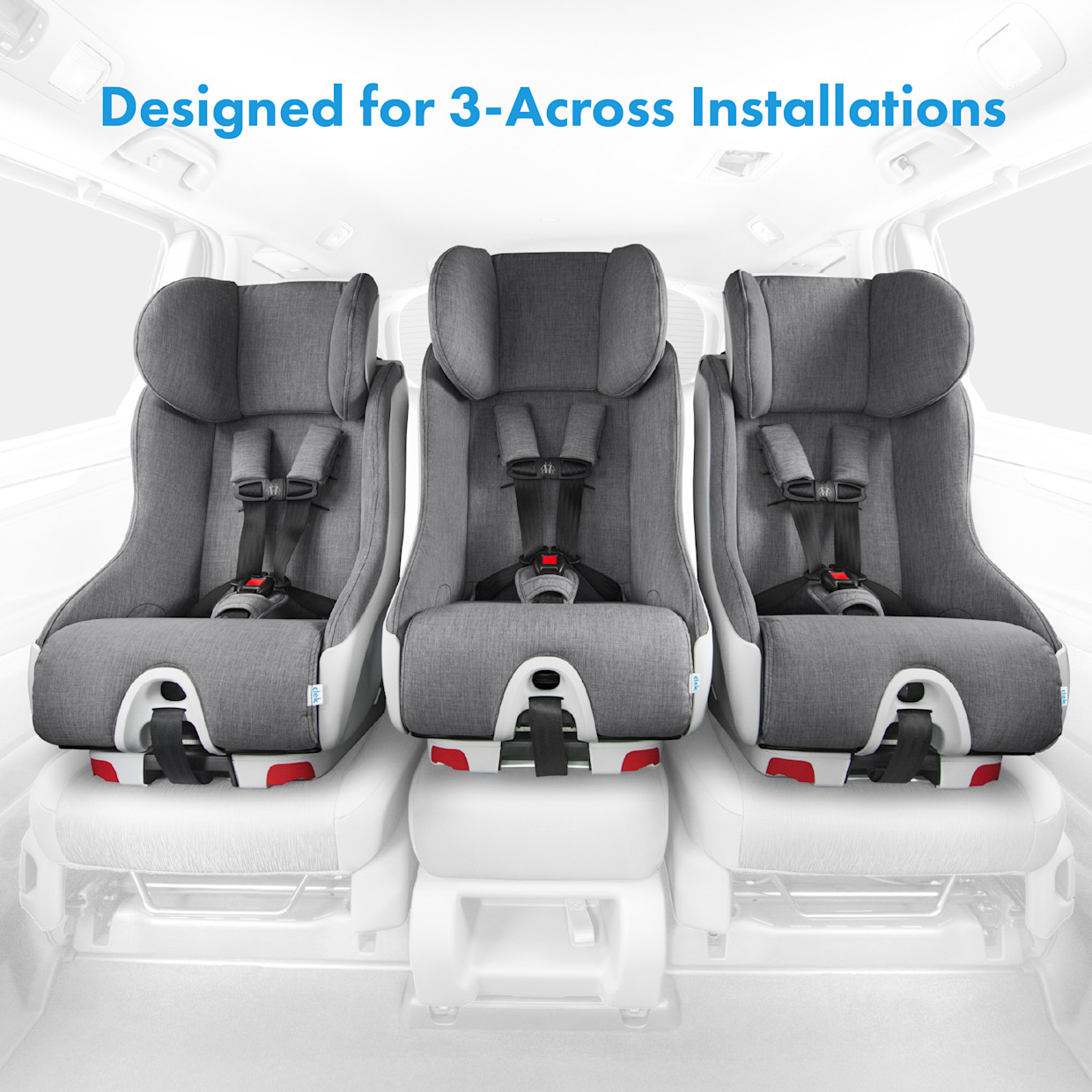Clek Foonf Convertible Car Seat - Highlands Ziip (Flame Retardant Free).
