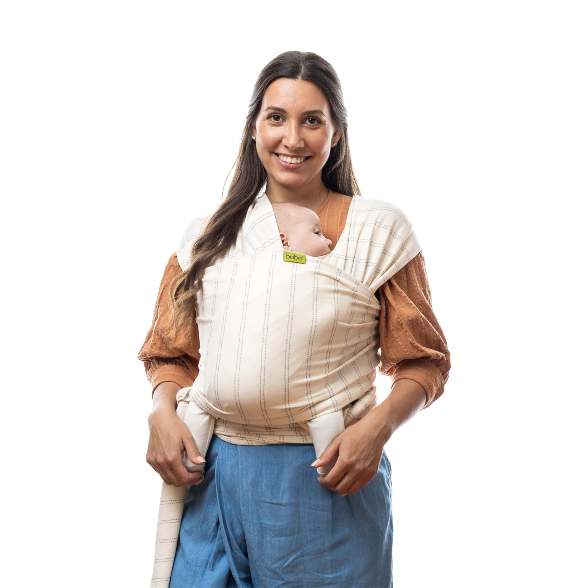 Boba Serenity Light Baby Wrap Carrier - Pebble Striped
