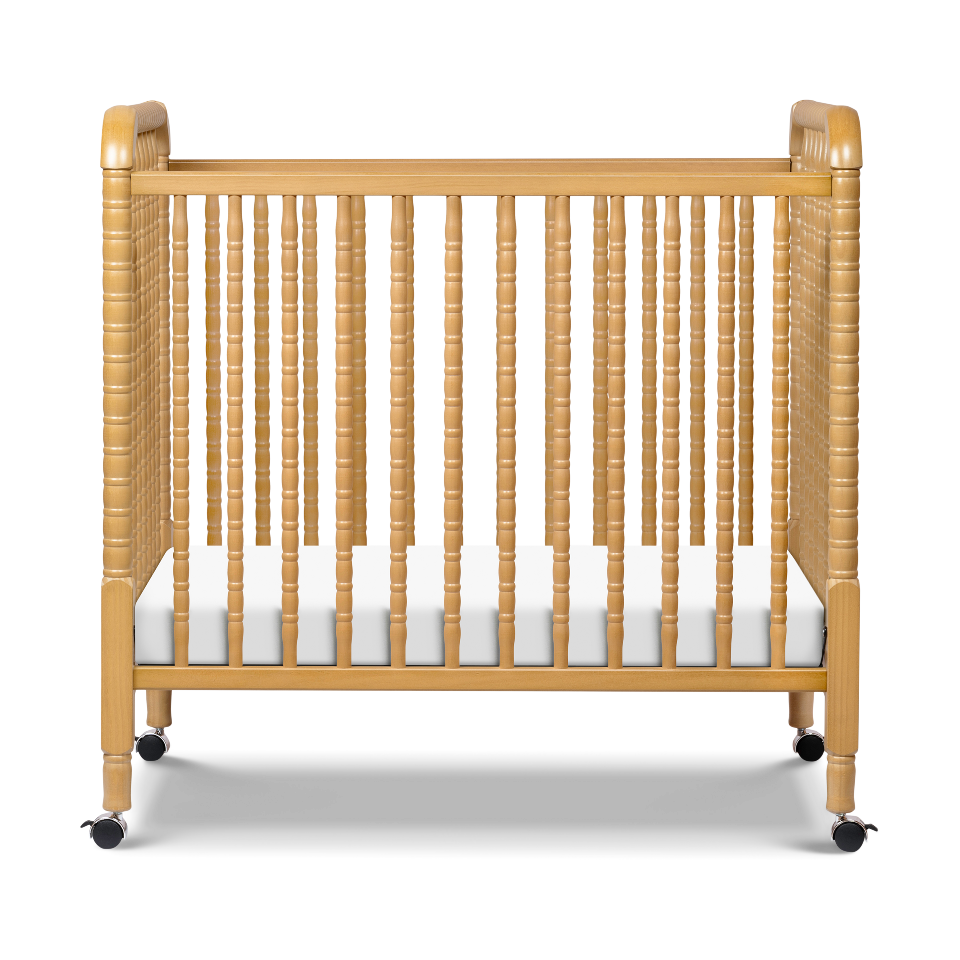 daVinci Jenny Lind 3-in-1 Convertible Mini Crib - Honey.
