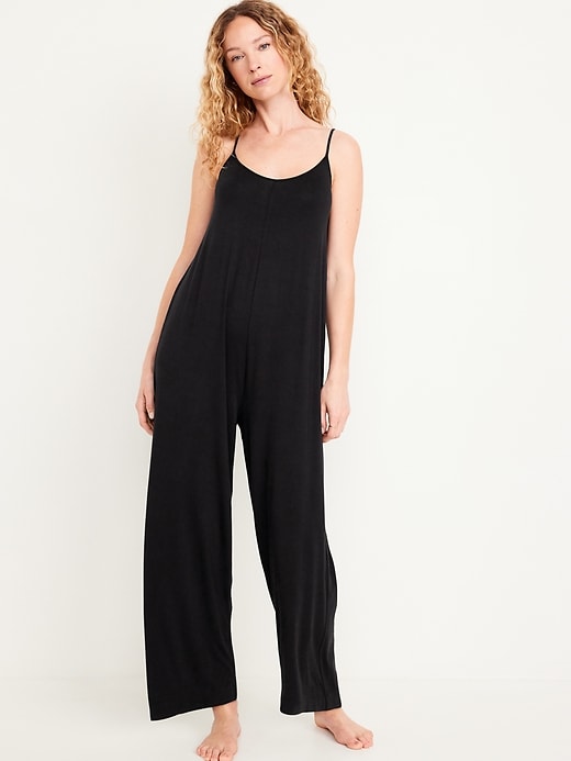 Old Navy Knit Jersey Pajama Jumpsuit.