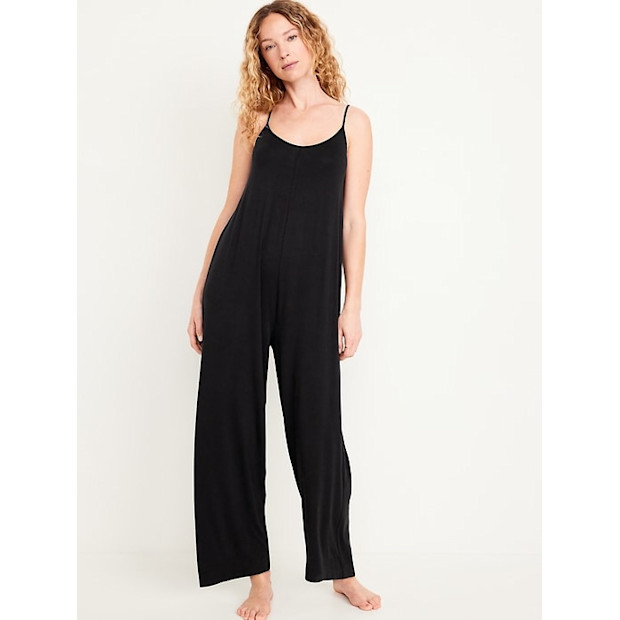 Old Navy Knit Jersey Pajama Jumpsuit.