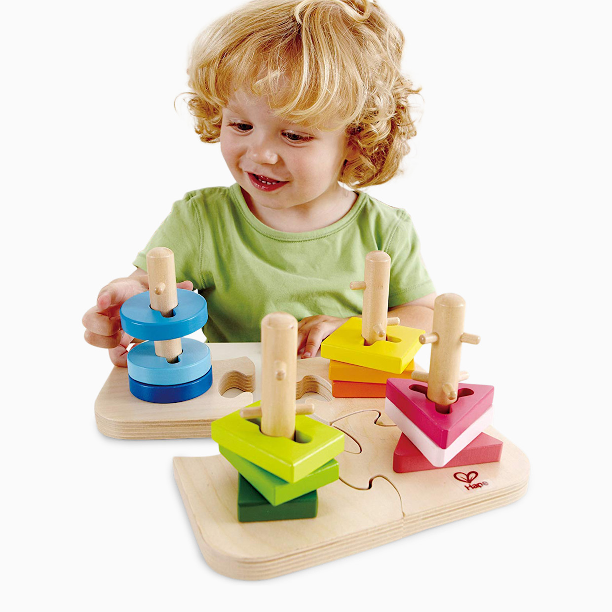 Hape Montessori Peg Puzzle.