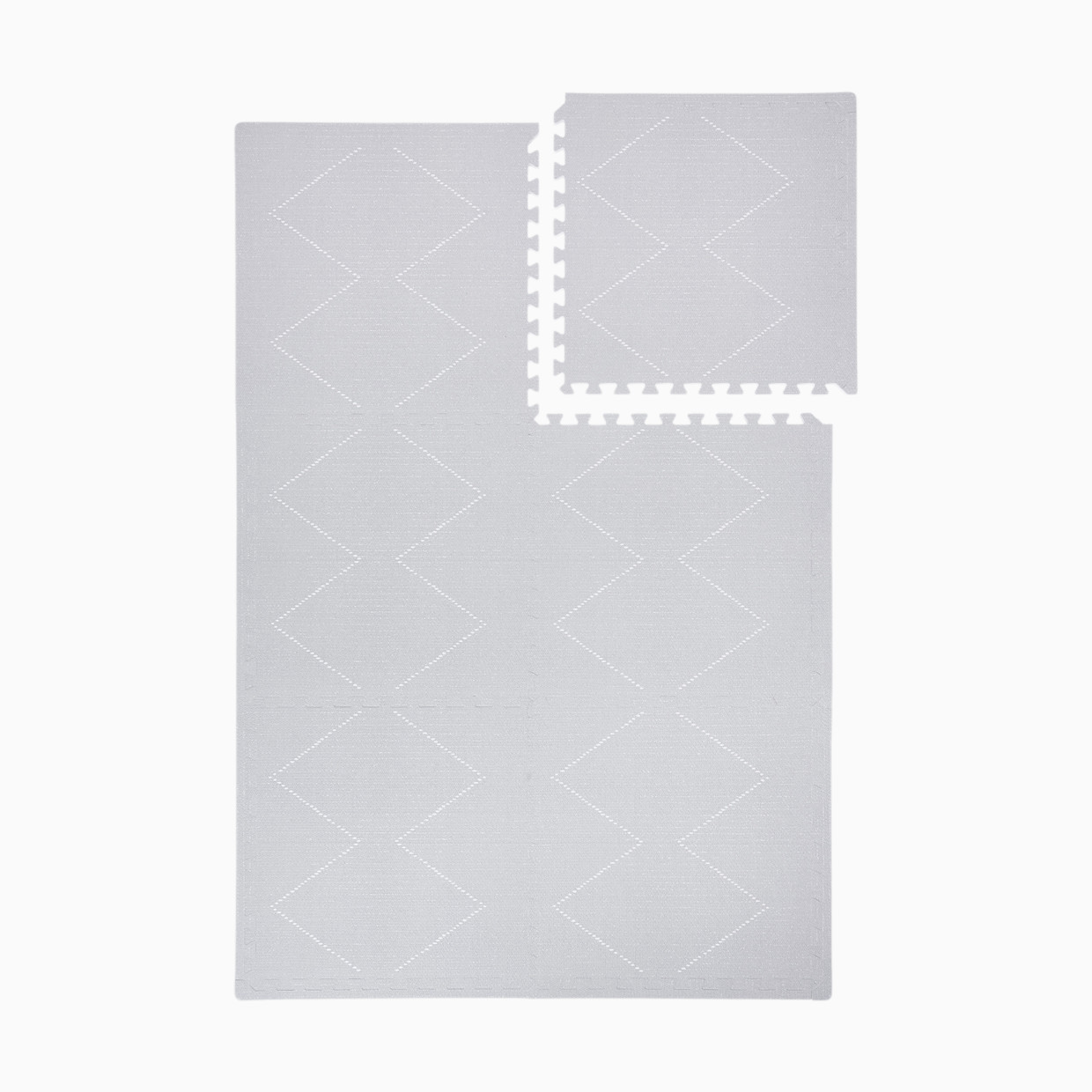 Toddlekind Haven Foam Play Mat | Tulum Collection - Stone, 6X8.