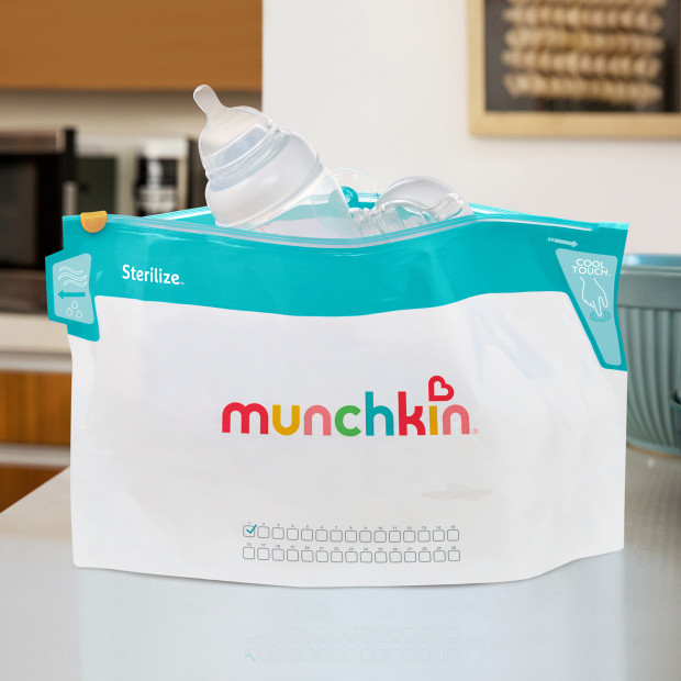 Munchkin Jumbo Microwave Bottle Sterilizer Bags.