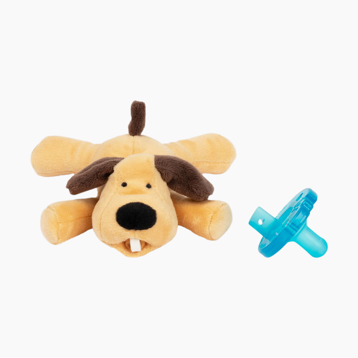 WubbaNub Pacifier - Brown Puppy, Detachable.