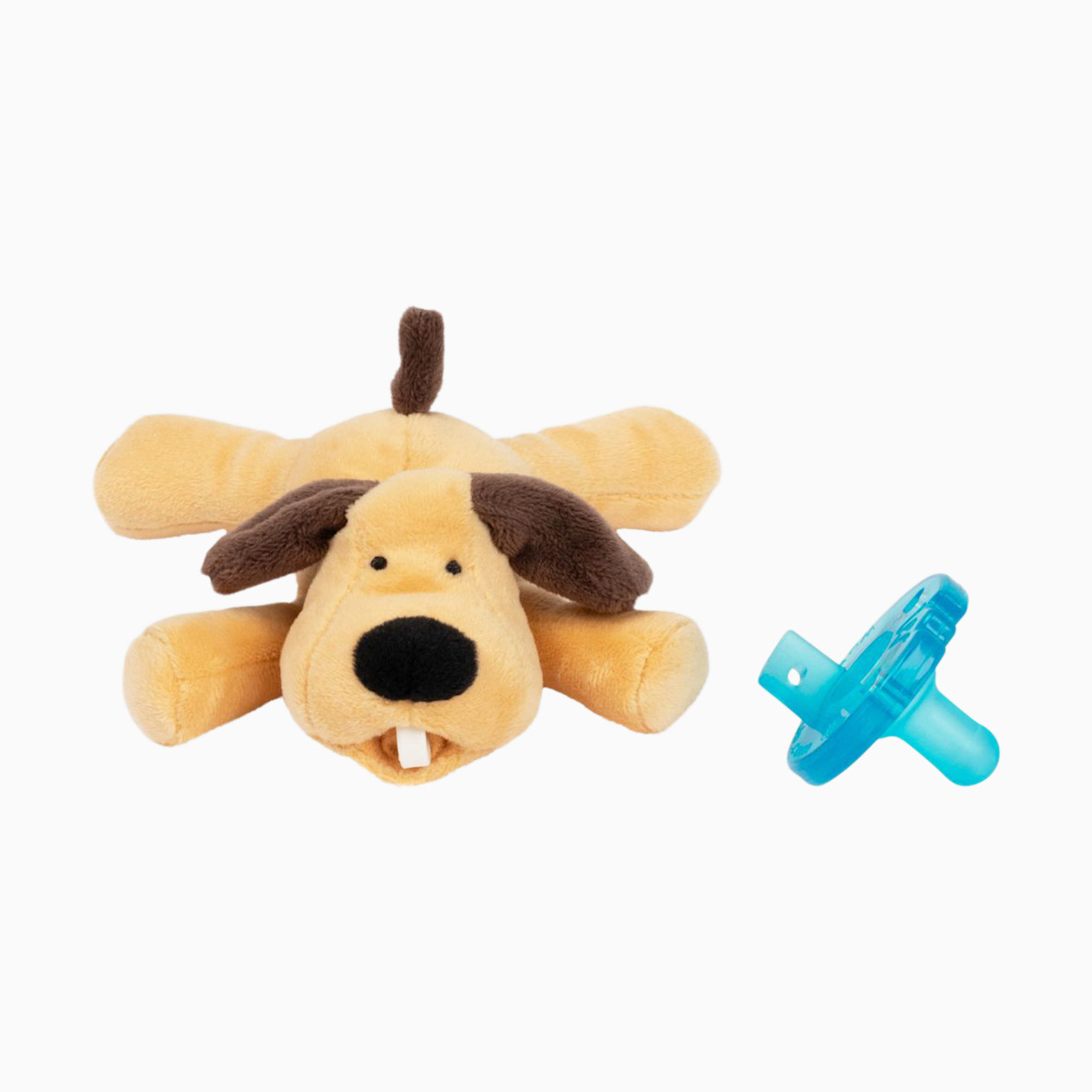 WubbaNub Pacifier - Brown Puppy, Detachable.