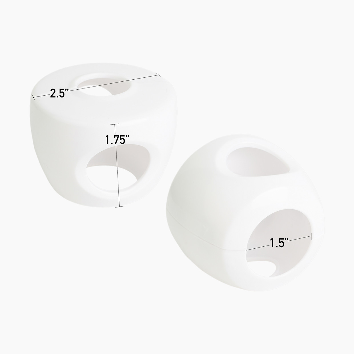 Jool Baby Door Knob Covers (4 Pack) - White | Babylist Shop