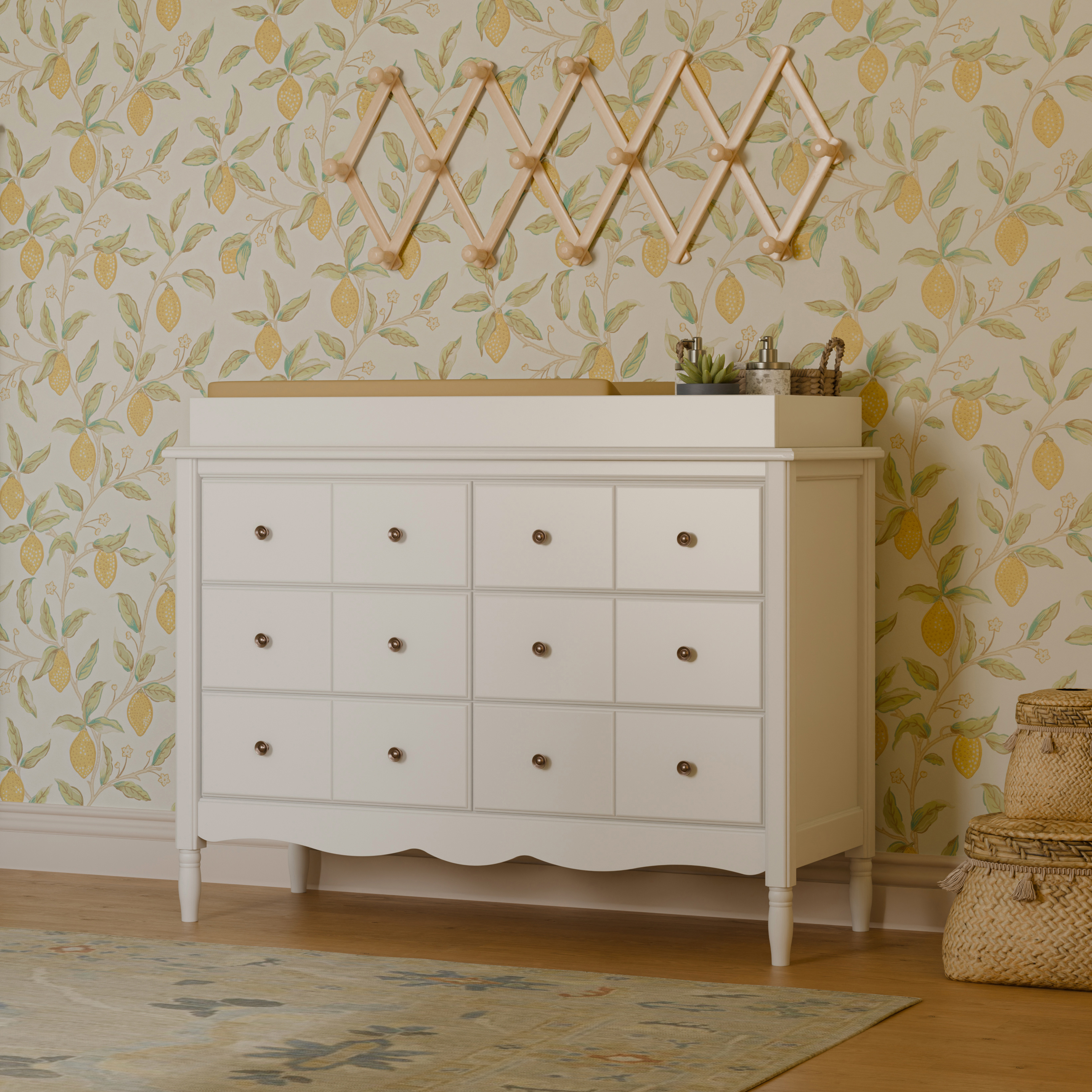 Namesake Liberty 6-Drawer Assembled Dresser - Warm White.