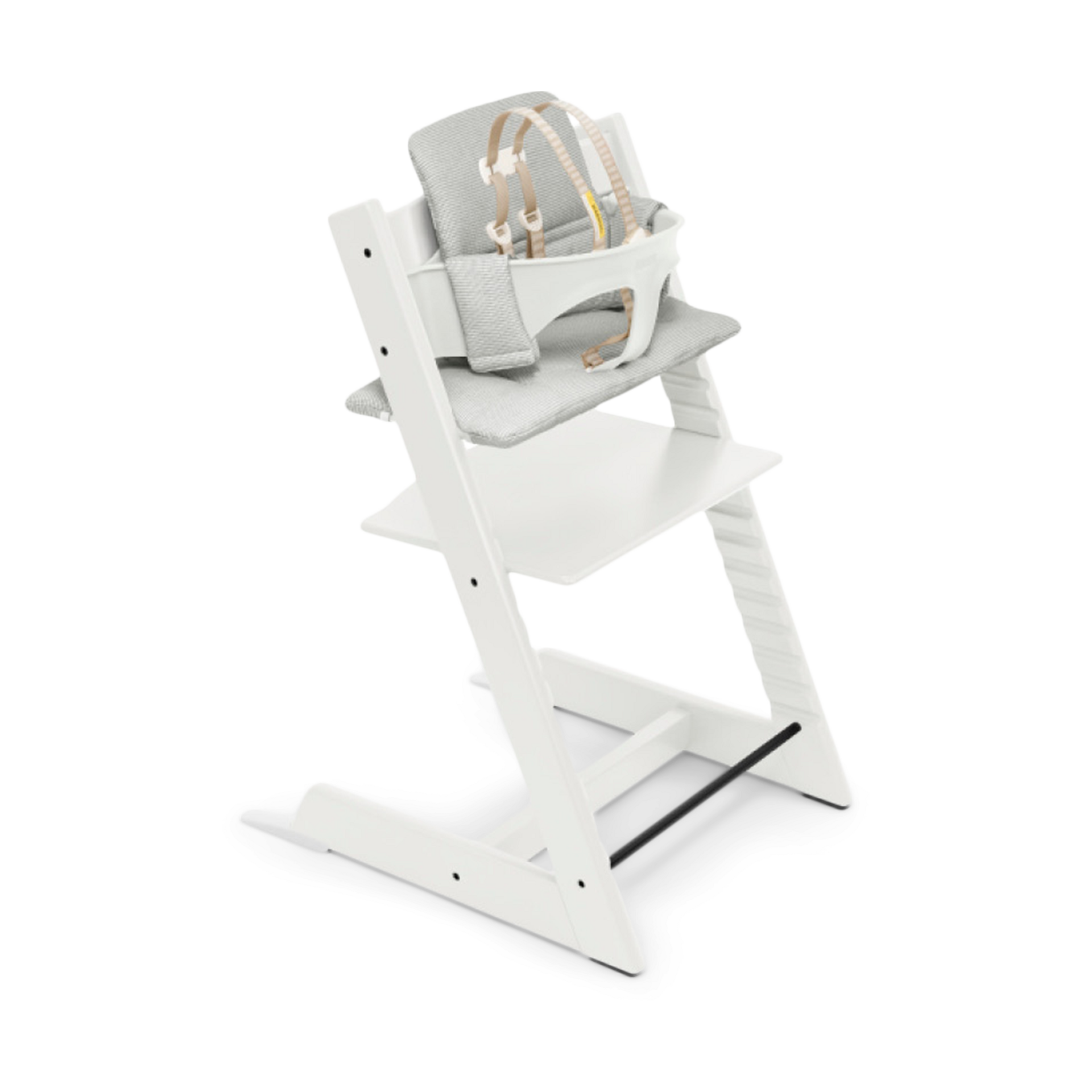 Stokke Tripp Trapp High Chair Complete White/Nordic Cushion/White