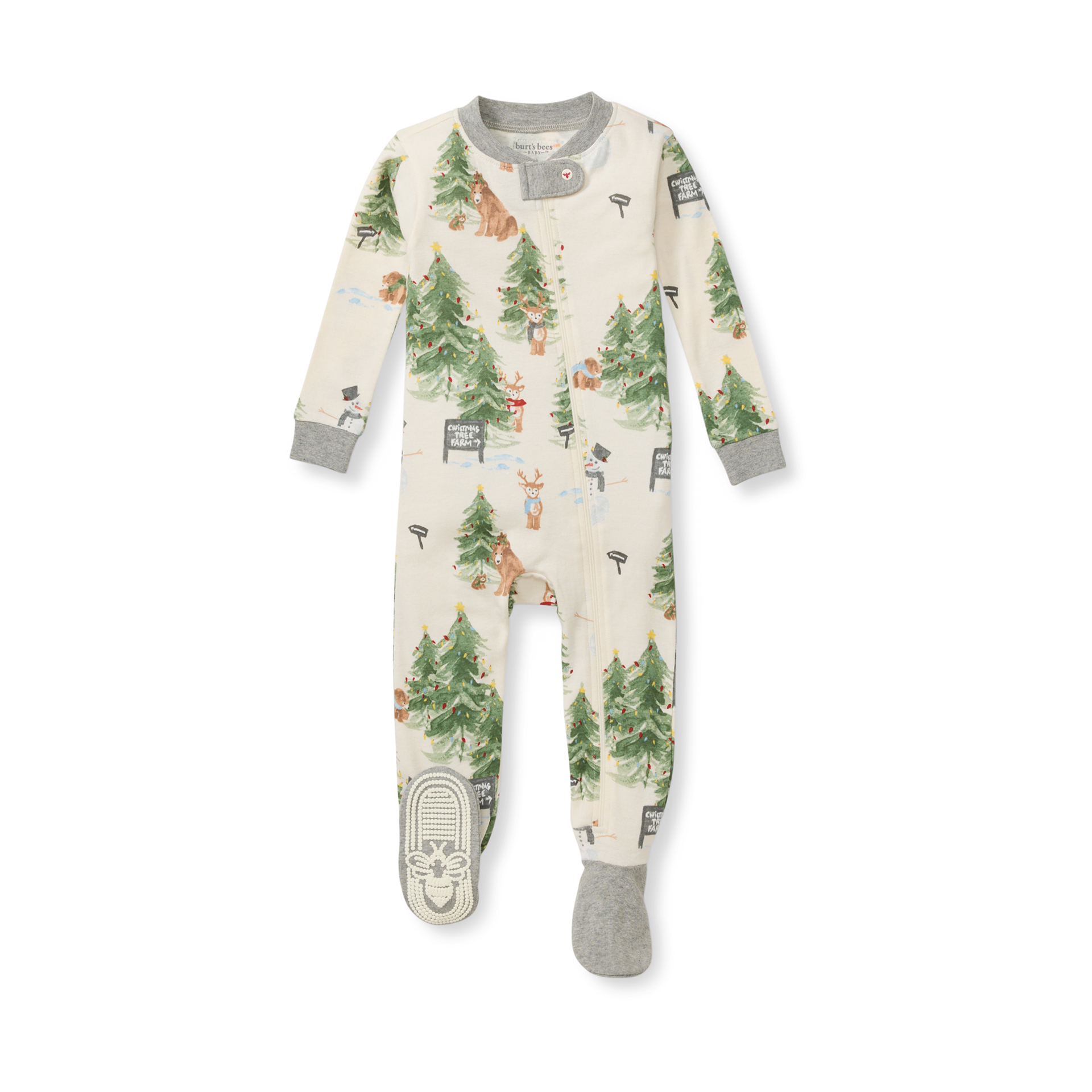 Burt's Bees Baby Baby Christmas Tree Farm Sleeper Matching Family