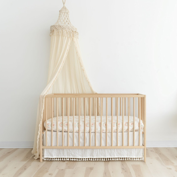 Crane Baby Macrame Canopy.
