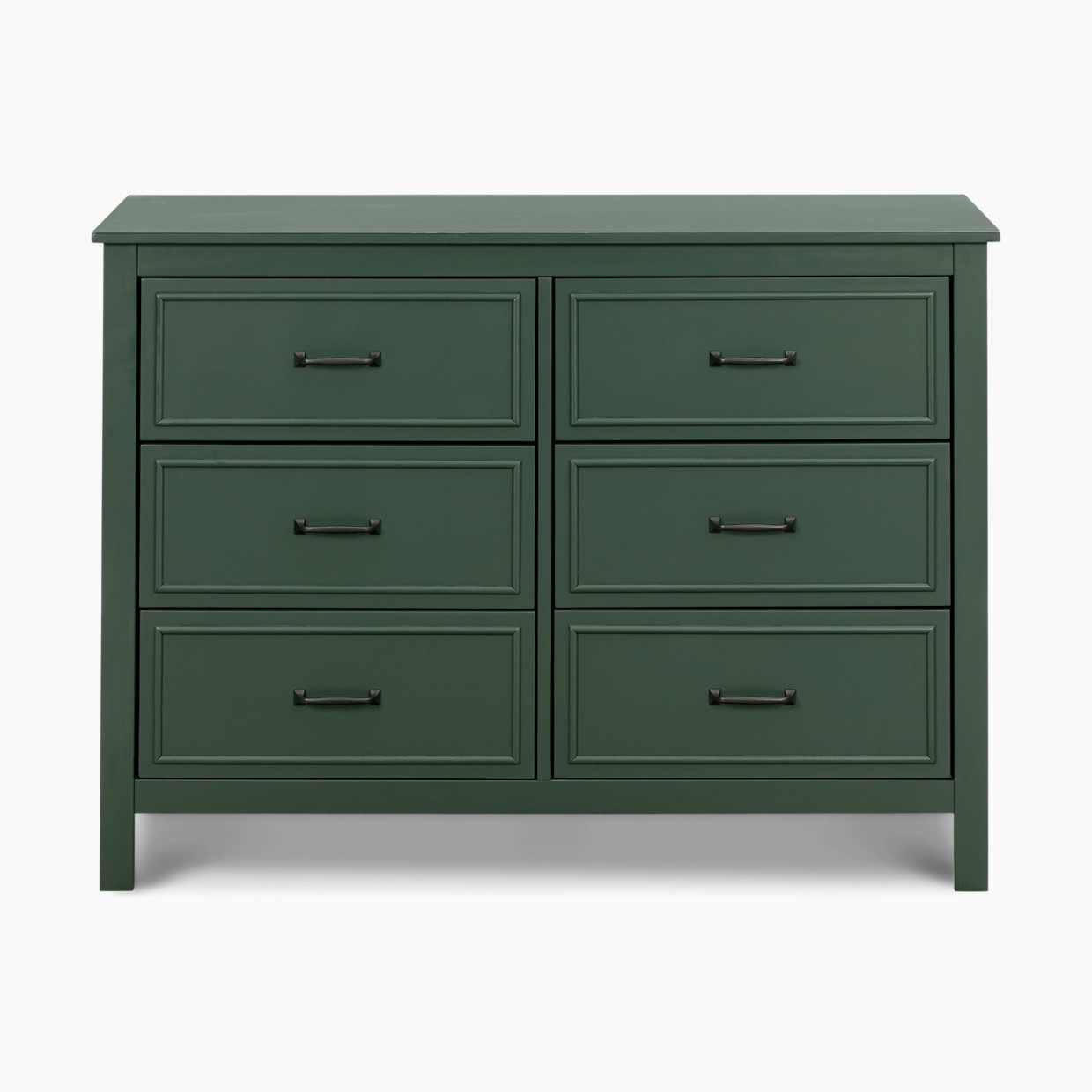 daVinci Charlie 6-Drawer Double Dresser - Forest Green.