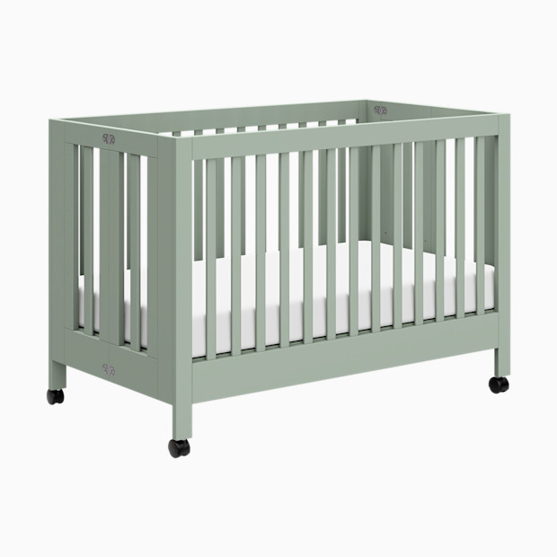 babyletto Maki Portable Folding Crib with Toddler Bed Conversion Kit.