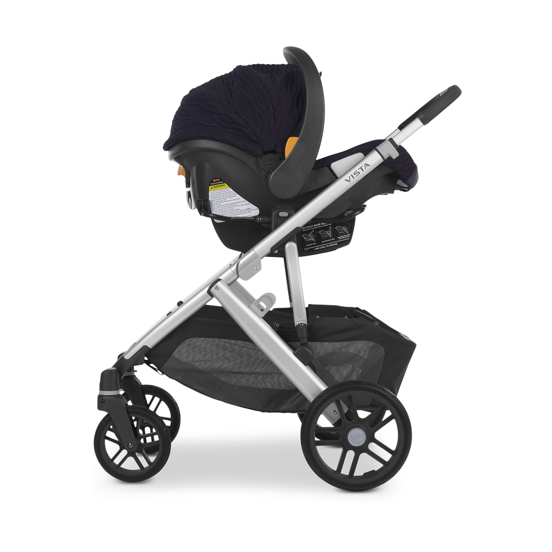 uppababy vista and chicco car seat