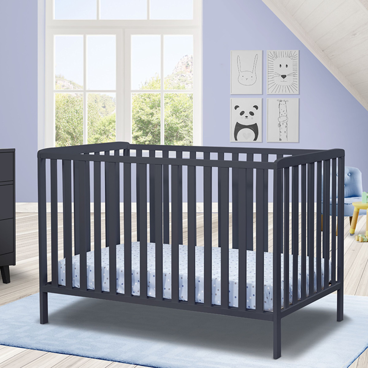 Sorelle Adrian Crib - Midnight.