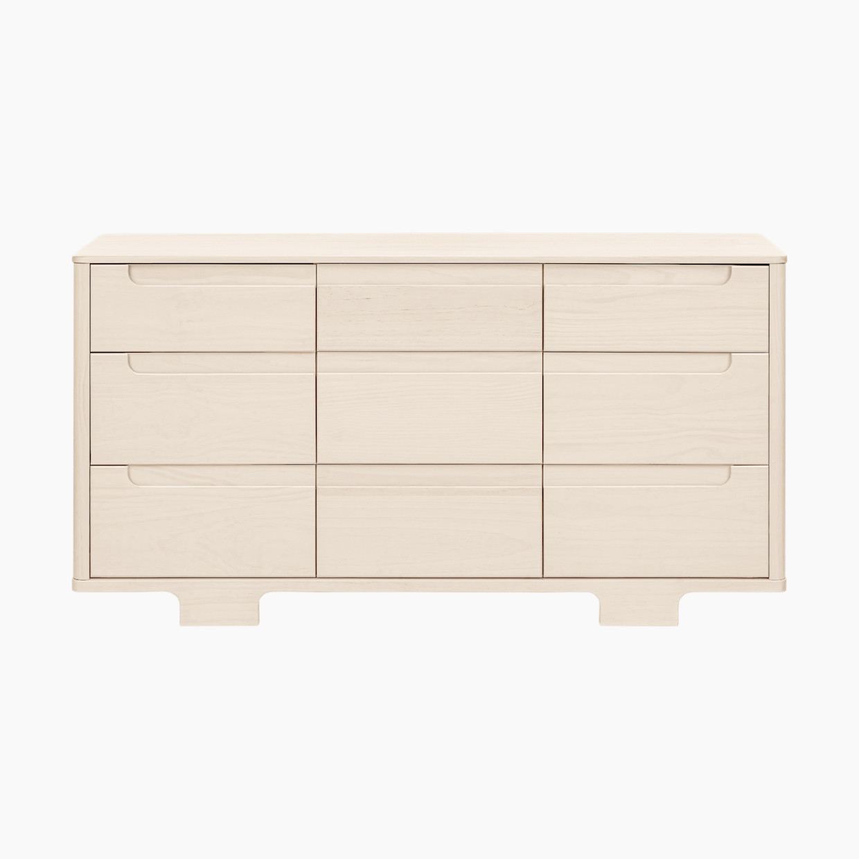babyletto Yuzu 9-Drawer Assembled Dresser - Washed Natural.