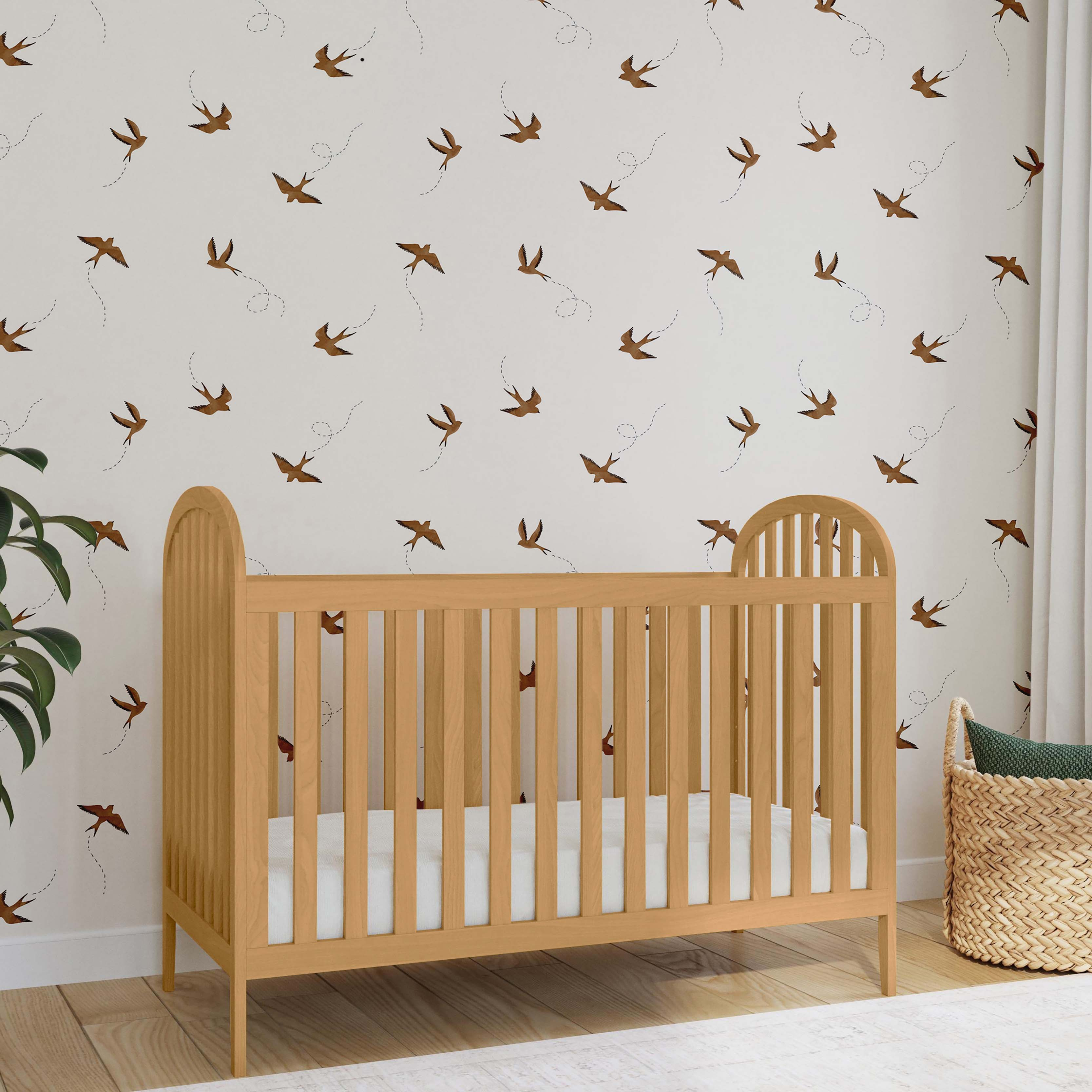 daVinci Beau 3-in-1 Convertible Crib - Honey.
