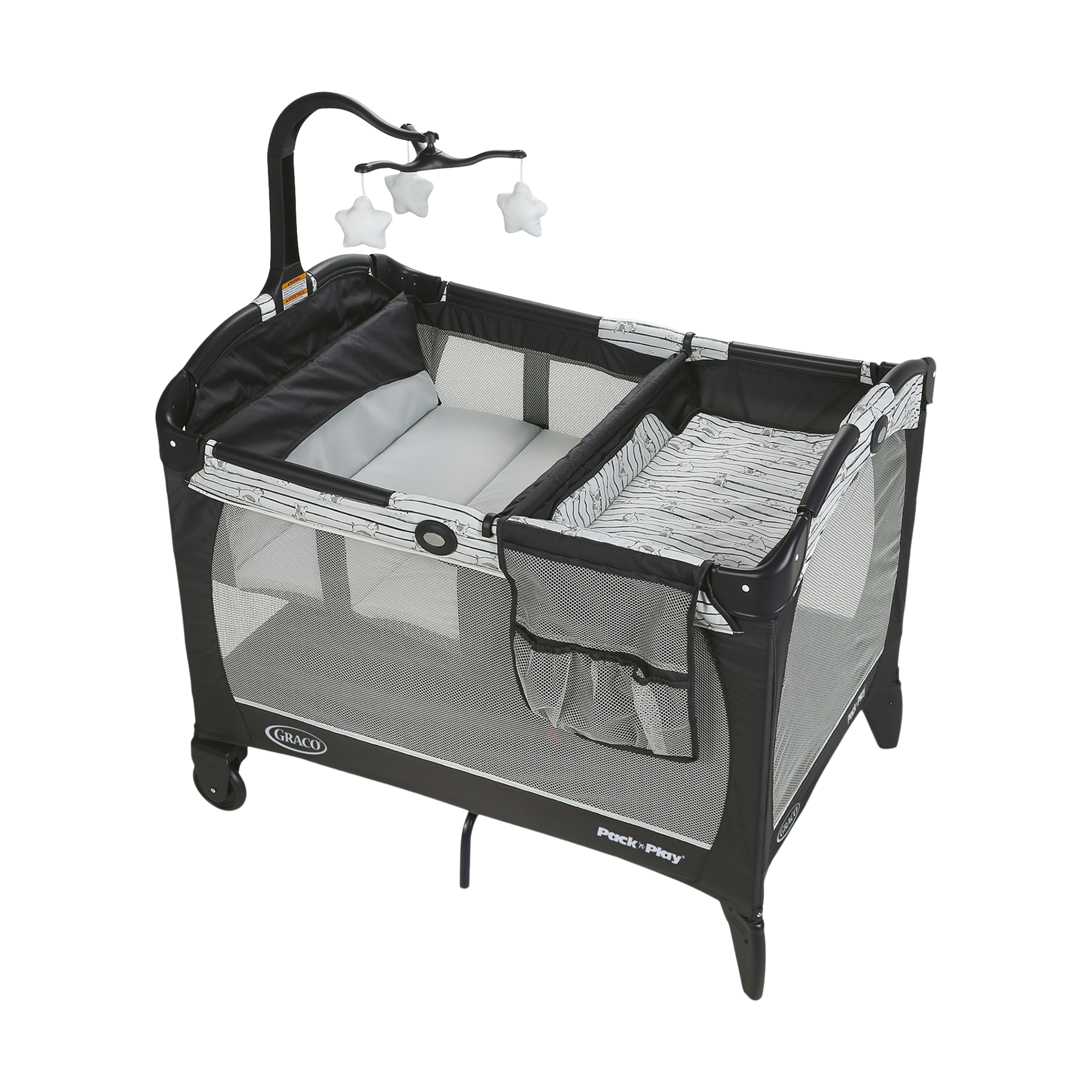 pack and play with bassinet and changing table