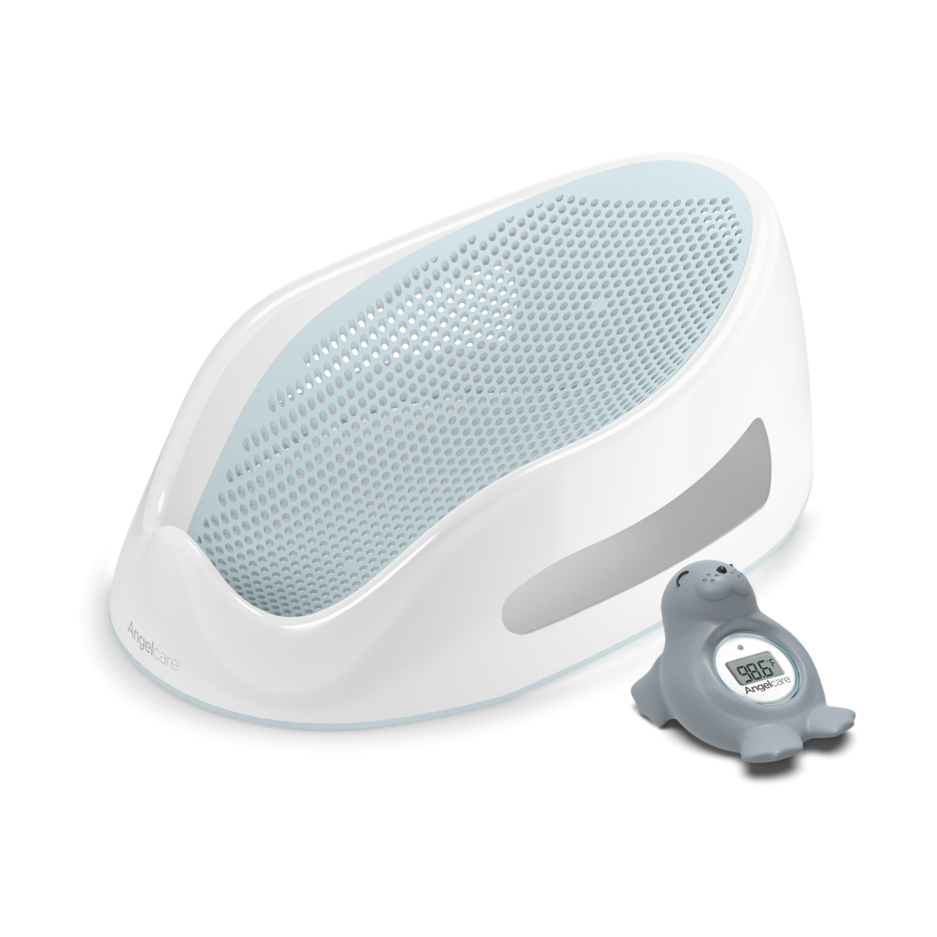 Angelcare Baby Bath Support & Thermometer Gift Bundle.