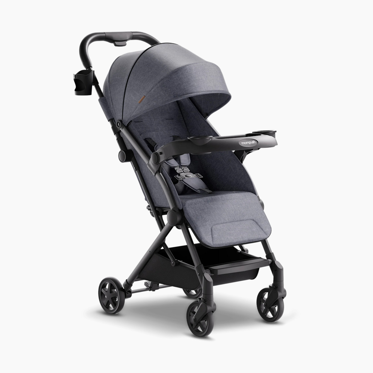 Mompush Lithe V2 Stroller - Gray.