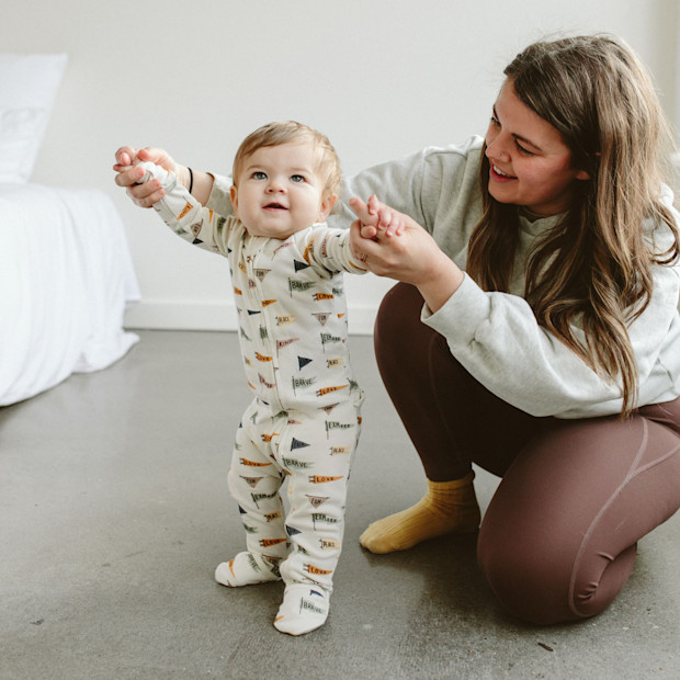 Goumi Kids Grow With You Footie- Snug Fit.