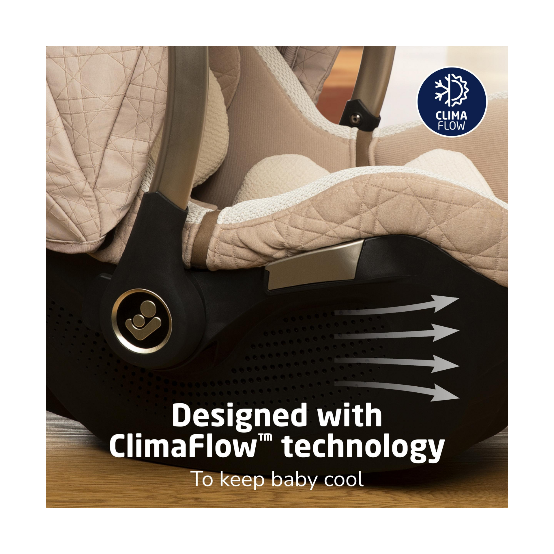 Maxi-Cosi Tana 360 Rotating Travel System - Natural Heritage.