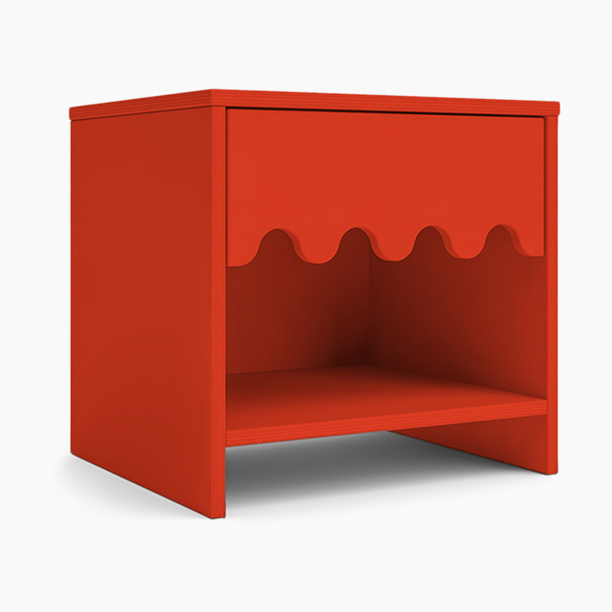 Oeuf Moss Nightstand - Tomato.