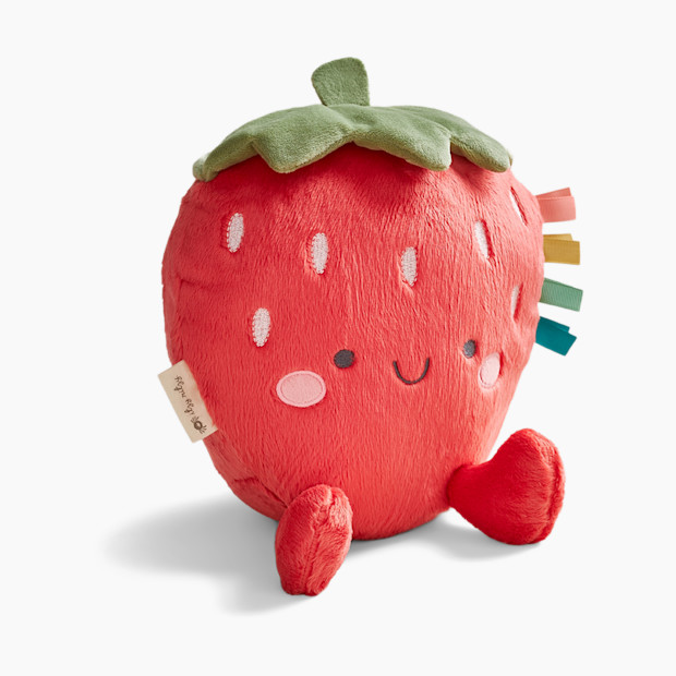 Itzy Ritzy Sweetie Snuggles Plush Toy - Strawberry.