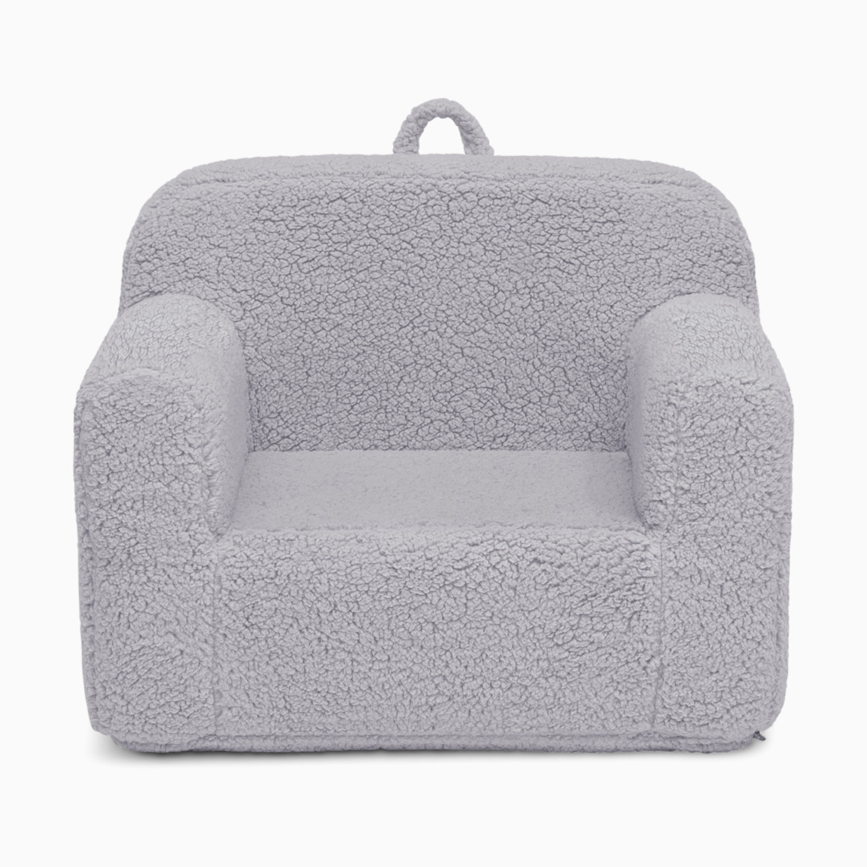 Delta Children Cozee High Pile Fleece Chair - Shepra Grey.