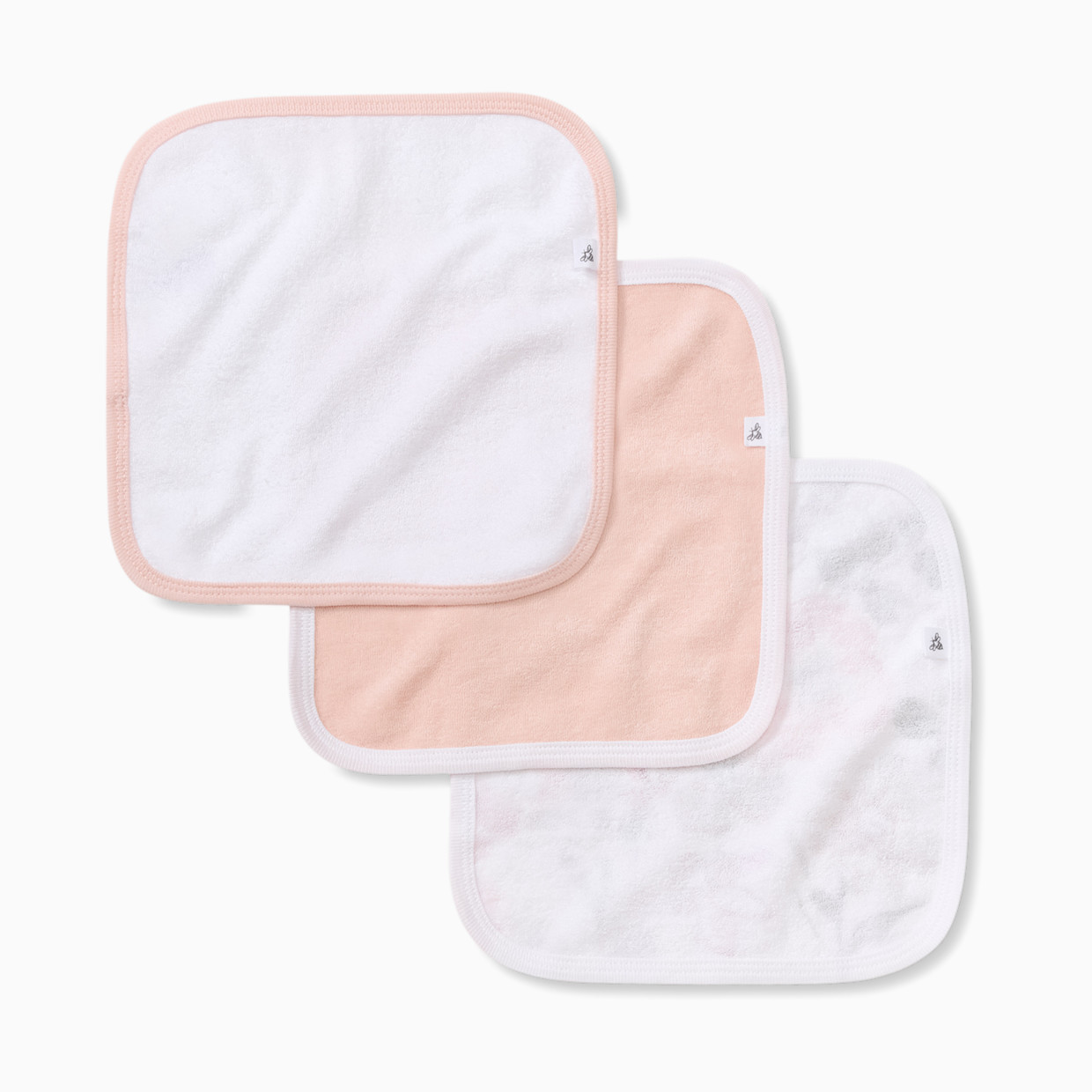 Burt's Bees Baby 3-Pack Organic Washcloths - Flower Meadow.