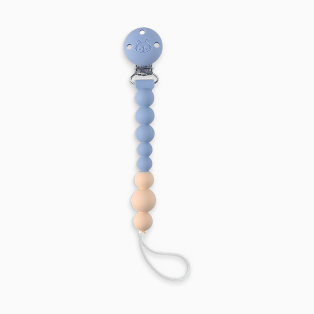 Loulou Lollipop Pacifier Clip - Blue Fog.