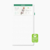 Newton Baby Mini Crib Mattress 24" x 38" - Ultra-Breathable Proven to Reduce Suffocation Risk, 100% Washable - Removable Cover Included, GREENGUARD Gold