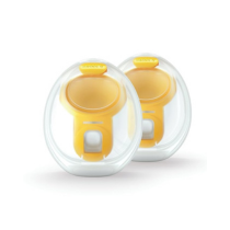 Medela Hands-Free Collection Cups, Compatible with Freestyle Flex, Pump in Style with MaxFlow, and Swing Maxi Electric Breast Pumps, 1 Set of 2 Cups