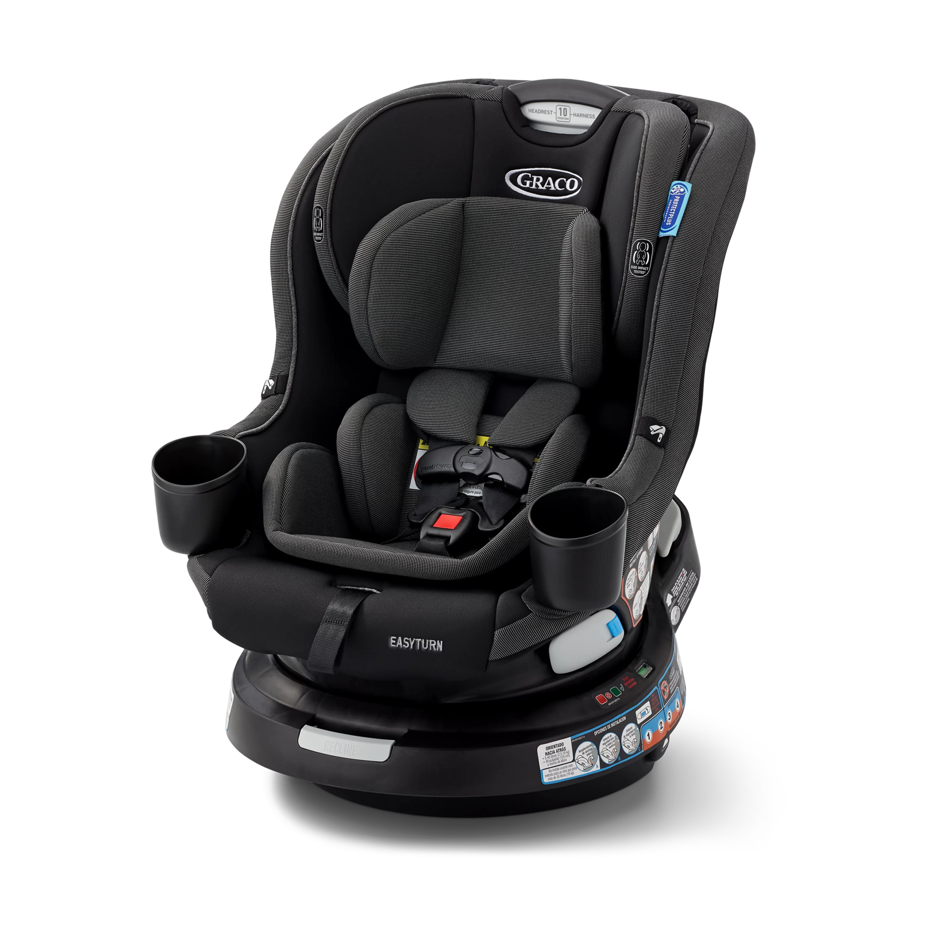 Graco EasyTurn 360 2-in-1 Rotating Convertible Car Seat.