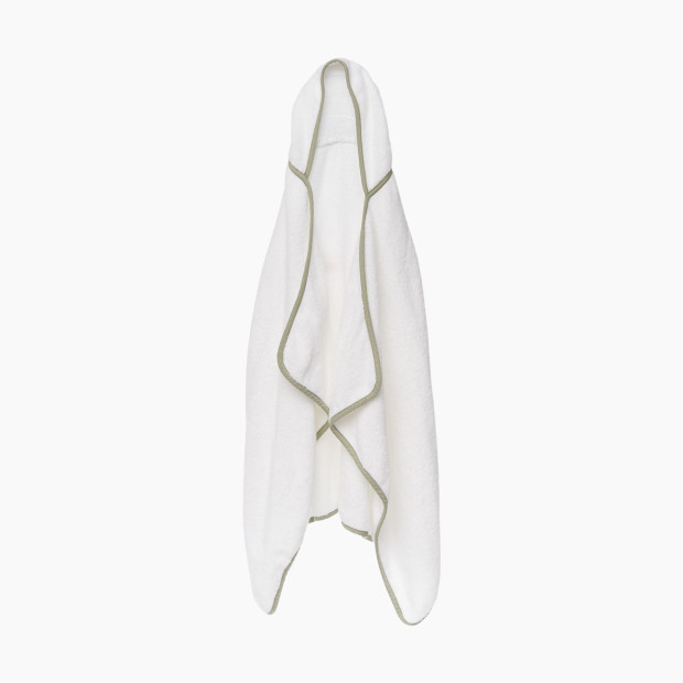 Lalo The Hooded Towel - Coconut / Sage.